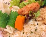 4月8日　蜂蜜味噌チキン　応用　弁当　作り方8写真