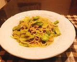 春野菜のパスタ ペペロンチーノ作り方7写真