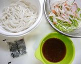 ダイエット！糖質0麺☆梅胡麻たれ作り方3写真