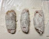 鶏ササミの大葉チーズ巻きのめんつゆ焼き作り方3写真