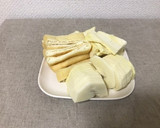 旬！たけのこと油揚げのたいたん作り方1写真