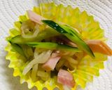 ママへのお弁当^_^190409作り方5写真