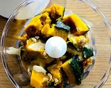 かぼちゃのお豆腐フムス＊ヴィーガン作り方4写真
