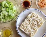 春キャベツの和風クリームうどん作り方2写真