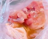 簡単！鶏モモのうま塩ドレッシング焼き作り方2写真