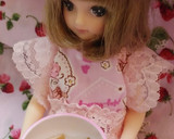 リカちゃんサイズ♡つくしの卵とじꕤ*.ﾟ作り方4写真