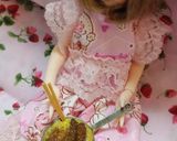 リカちゃんサイズ♡つくしの卵とじꕤ*.ﾟ作り方7写真