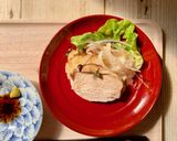 ポリ袋で湯煎『無印醤油麹の鶏ハム』作り方9写真