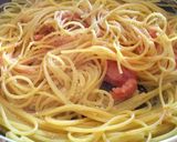 青のりと焼きたらこの簡単パスタ作り方3写真