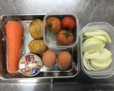 栄養たっぷり！野菜と卵の炒め料理作り方1写真