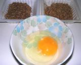 納豆のかさまし(生卵に負け編)作り方1写真