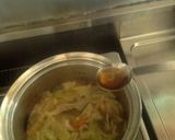 野菜たっぷり煮込みうどん(味噌仕立て)作り方3写真