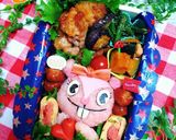 ハピツリ『スプレンディド』弁当★キャラ弁作り方10写真