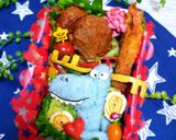 ハピツリ『スプレンディド』弁当★キャラ弁作り方11写真