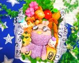 ハピツリ『スプレンディド』弁当★キャラ弁作り方12写真