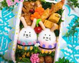 『イースターエッグなウサギさん』弁当♡作り方11写真