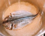 圧力鍋で、アジの開きの炊き込みご飯＋茶漬作り方5写真