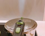 圧力鍋で、アジの開きの炊き込みご飯＋茶漬作り方6写真