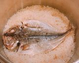 圧力鍋で、アジの開きの炊き込みご飯＋茶漬作り方8写真