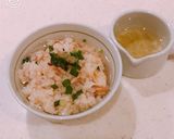 圧力鍋で、アジの開きの炊き込みご飯＋茶漬作り方12写真