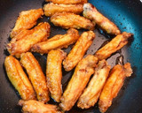 揚げ焼きで簡単♡10分で手羽中の甘辛揚げ作り方8写真