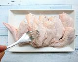 ご馳走風♪手羽先の照り焼き作り方1写真