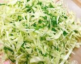 青じそチーズ入り☆春キャベツのとん平焼き作り方1写真