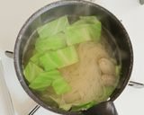 料理長監修！あさりとキャベツの汁ビーフン作り方3写真