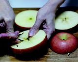 輪っかなりんごステーキ　バニラアイス添え作り方2写真