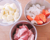 簡単！ほっこり美味しい♡鶏塩じゃが♡作り方1写真