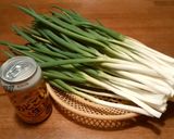 千本ネギの薄焼き（チヂミ）作り方1写真