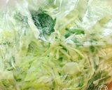 青じそチーズ入り☆春キャベツのとん平焼き作り方2写真