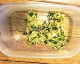 余った餃子の具で、油揚げ包み作り方1写真