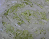 野菜と豚肉のミルフィーユ　レンジ蒸し作り方2写真