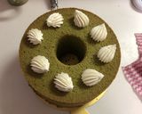 さくら抹茶の生シフォンケーキ作り方18写真
