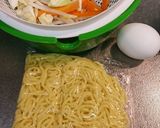 焼きそば温玉のせ作り方1写真