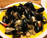 牡蠣＆ムール貝の地中海ｼｰﾌｰﾄﾊﾟｽﾀ作り方8写真