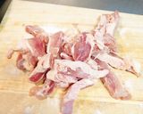 お肉の麺つゆマヨ焼き♡作り方1写真