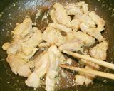 お肉の麺つゆマヨ焼き♡作り方2写真