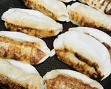 餃子の自由焼き●コーンバターたっぷり餃子作り方2写真