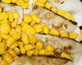 餃子の自由焼き●コーンバターたっぷり餃子作り方3写真