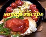 鶏鍋 スープ美味しいキャンプ飯 キャベツ作り方7写真