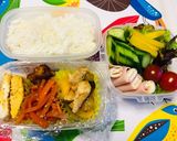 ママへのお弁当^_^190410作り方6写真