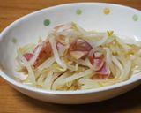 もやしとベーコンのさっと炒め♪作り方5写真