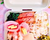 中3女子弁当♪チャーハン♡作り方1写真
