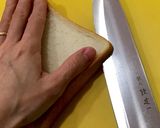 食パンを2枚にスライス作り方3写真