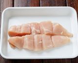 と～ってもヘルシー♪むね肉の焼き唐揚げ作り方1写真