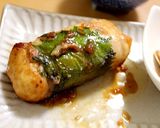 ヘルシー＆ボリューミー冷凍厚揚げの肉巻き作り方13写真