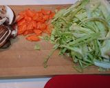 鶏ももと椎茸の野菜炒め作り方2写真