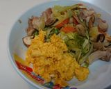 鶏ももと椎茸の野菜炒め作り方6写真